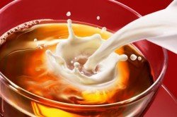 Польза чая с молоком при колике